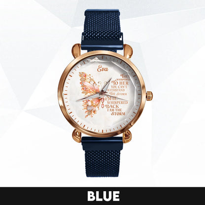 They Whisper To Her You Can't Withstand The Storm Golden Rose Watch EVA M1-W19