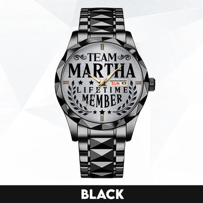 MARTHA 13K1-437 Luxury Alloy-Men Watch, Personalized Premium Gift for Anniversary