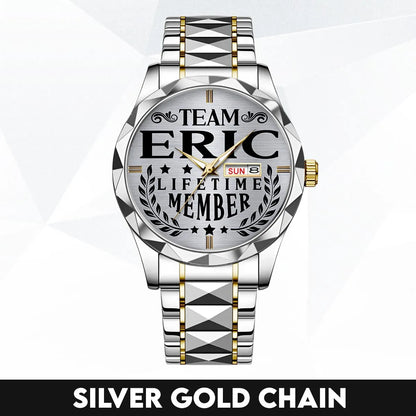ERIC 13K1-437 Luxury Alloy-Men Watch, Personalized Premium Gift for Anniversary