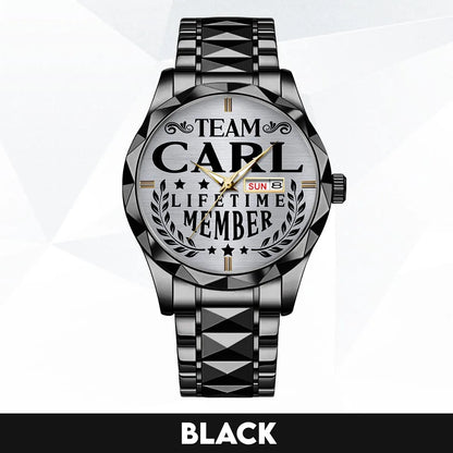CARL 13K1-437 Luxury Alloy-Men Watch, Personalized Premium Gift for Anniversary