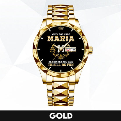 God Made Your Name Royal Watch MARIA M1-W14