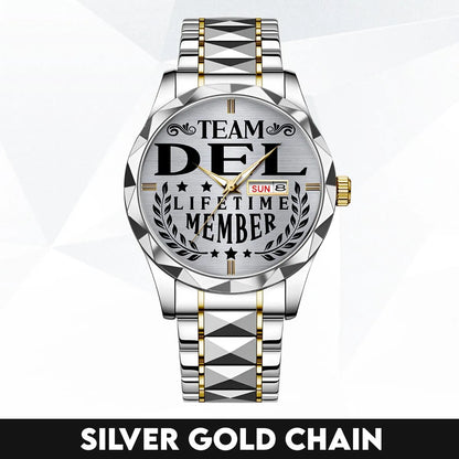 DEL 13K1-437 Luxury Alloy-Men Watch, Personalized Premium Gift for Anniversary