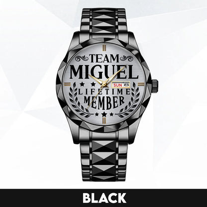 MIGUEL 13K1-437 Luxury Alloy-Men Watch, Personalized Premium Gift for Anniversary