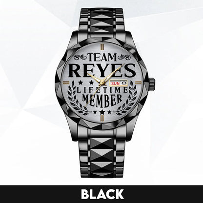 REYES 13K1-437 Luxury Alloy-Men Watch, Personalized Premium Gift for Anniversary