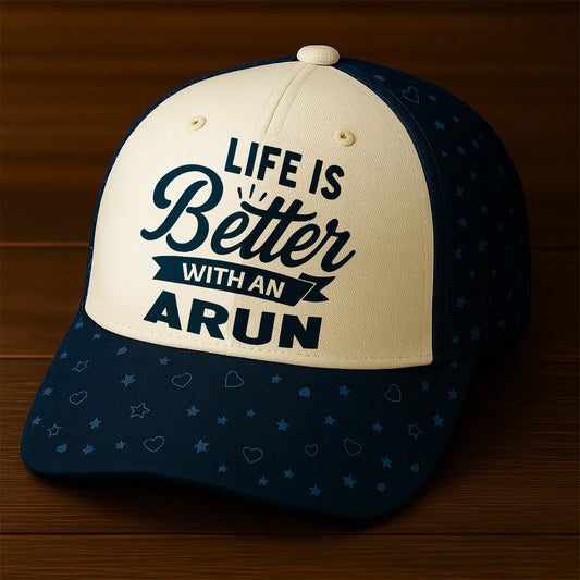 ARUN 13K3-V1 Personalized Name Cap Limited Edition
