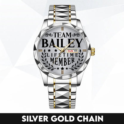 BAILEY 13K1-437 Luxury Alloy-Men Watch, Personalized Premium Gift for Anniversary