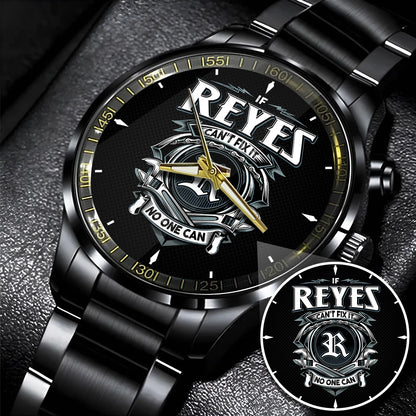 REYES 13K1-447 – Personalized Name Watch “If Can’t Fix It, No One Can”