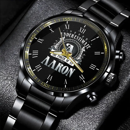 AARON 13K1-85 Personalized Watch, Premium Gift for Anniversary