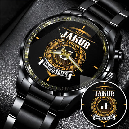 JAKUB 13K4-434 Personalized Watch, Premium Gift for Anniversary