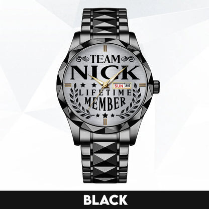 NICK 13K1-437 Luxury Alloy-Men Watch, Personalized Premium Gift for Anniversary