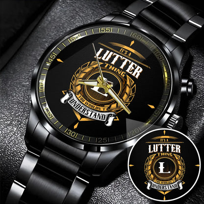 LUTTER 13K12-434 Personalized Watch, Premium Gift for Anniversary