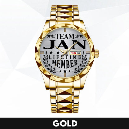 JAN 13K1-437 Luxury Alloy-Men Watch, Personalized Premium Gift for Anniversary