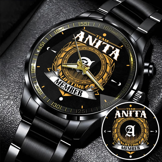 ANITA 13K1-445 Personalized Watch, Premium Gift for Anniversary