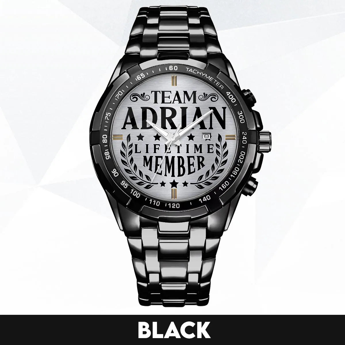 ADRIAN 13K1-437 Alloy-Quatz-Men Watch, Personalized Premium Gift for Anniversary