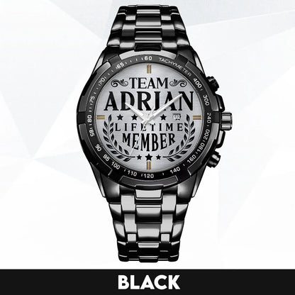 ADRIAN 13K1-437 Alloy-Quatz-Men Watch, Personalized Premium Gift for Anniversary