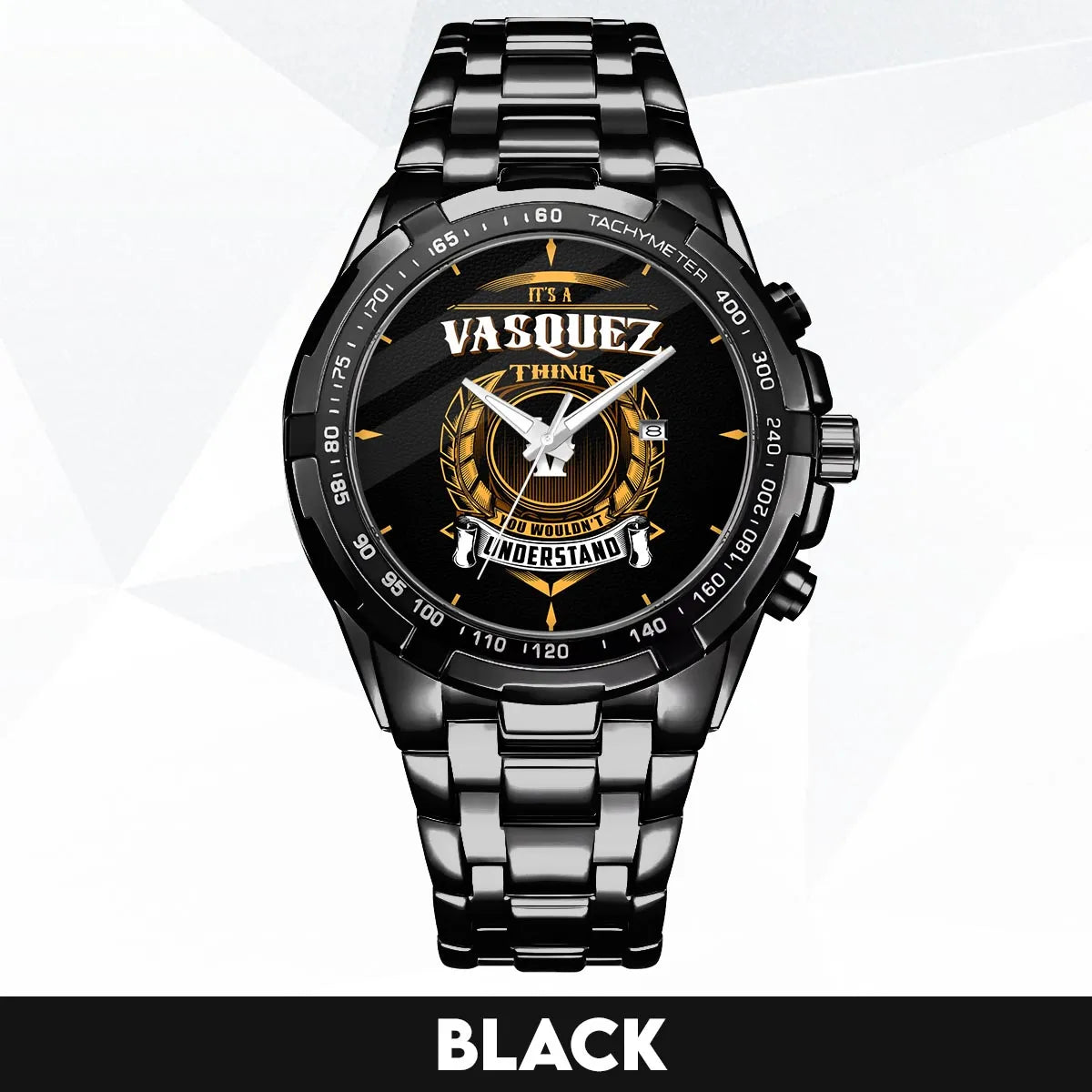 VASQUEZ 13K2-434 Alloy-Quatz-Men Watch, Personalized Premium Gift for Anniversary