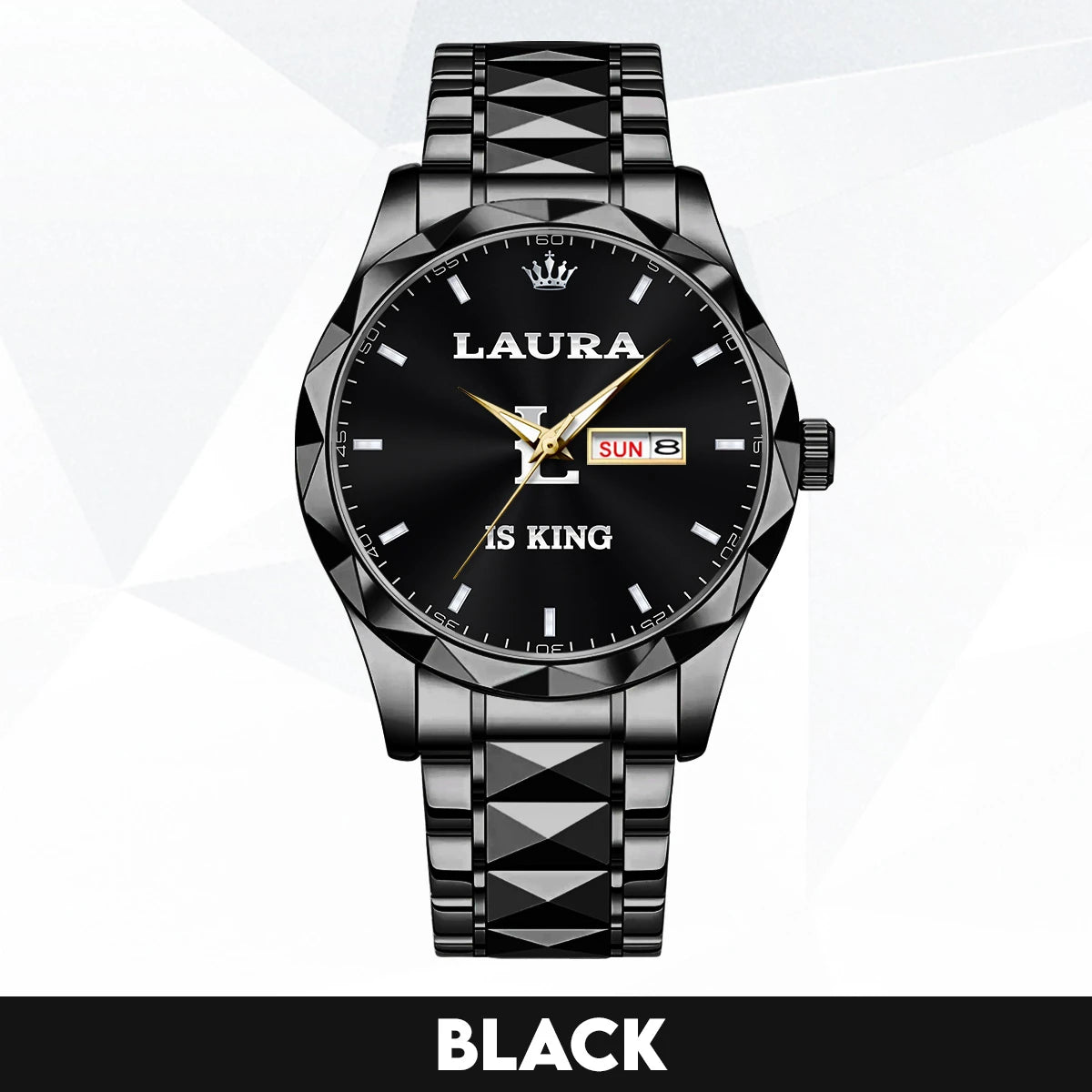 LAURA 13K1-460 Personalized Name Watch