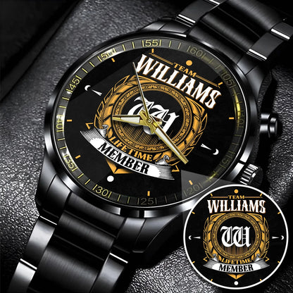 WILLIAMS 13K1-445 Personalized Watch, Premium Gift for Anniversary