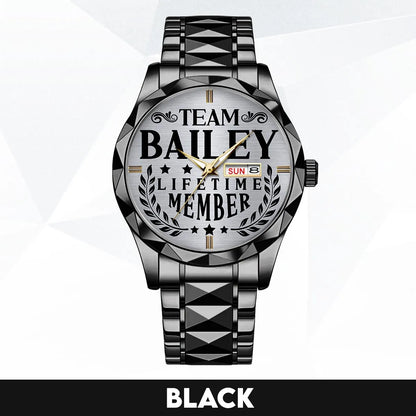 BAILEY 13K1-437 Luxury Alloy-Men Watch, Personalized Premium Gift for Anniversary