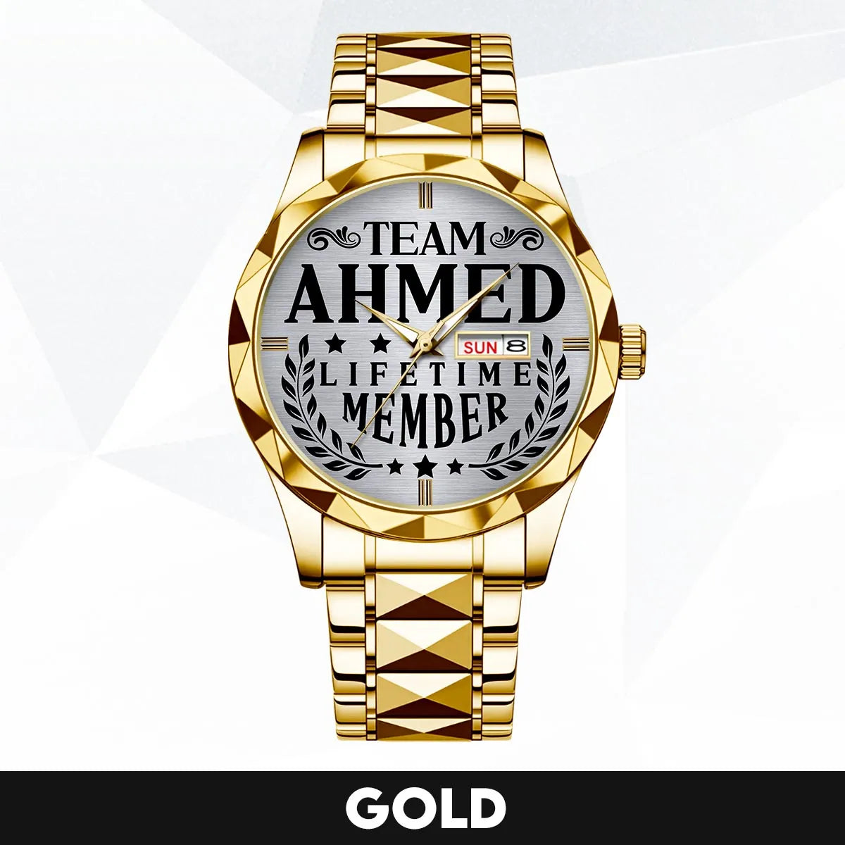 AHMED 13K1-437 Luxury Alloy-Men Watch, Personalized Premium Gift for Anniversary