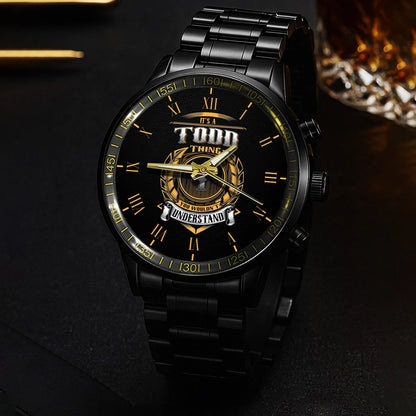 TODD 13K1-86 Personalized Watch, Premium Gift for Anniversary