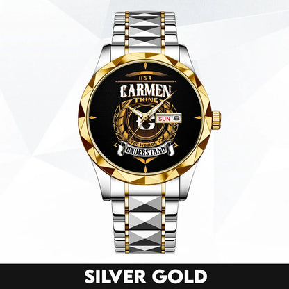 CARMEN 13K1-434 Luxury Alloy-Men Watch, Personalized Premium Gift for Anniversary