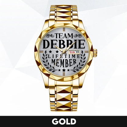 DEBBIE 13K1-437 Luxury Alloy-Men Watch, Personalized Premium Gift for Anniversary