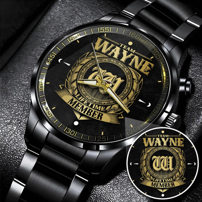 WAYNE 13K1-444 Personalized Watch, Premium Gift for Anniversary