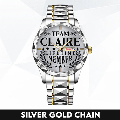 CLAIRE 13K1-437 Luxury Alloy-Men Watch, Personalized Premium Gift for Anniversary