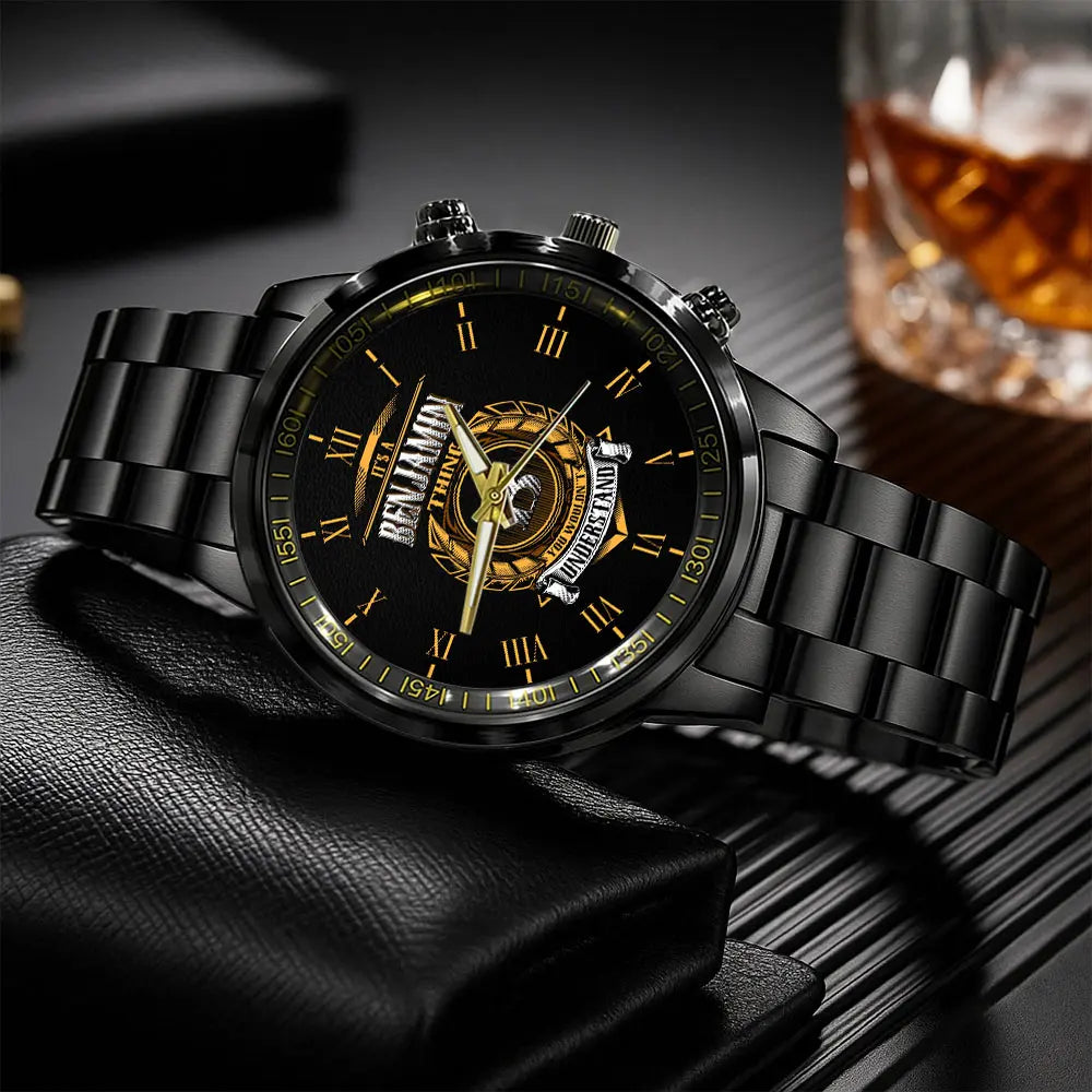 BENJAMIN F01-86 Personalized Watch, Premium Gift for Anniversary
