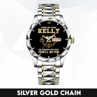 Silver Gold Chain