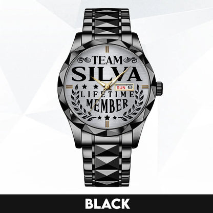 SILVA 13K1-437 Luxury Alloy-Men Watch, Personalized Premium Gift for Anniversary