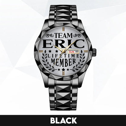 ERIC 13K1-437 Luxury Alloy-Men Watch, Personalized Premium Gift for Anniversary