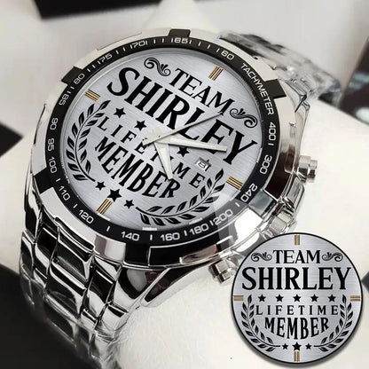 SHIRLEY 13K1-437 Alloy-Quatz-Men Watch, Personalized Premium Gift for Anniversary