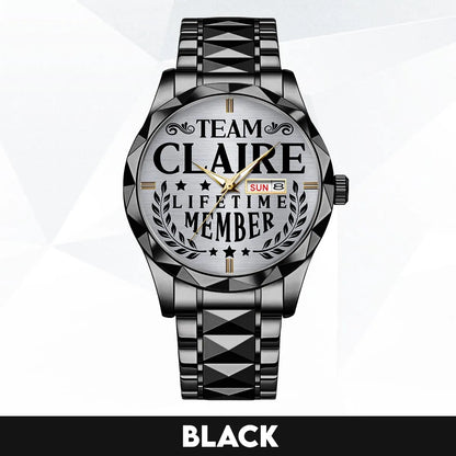 CLAIRE 13K1-437 Luxury Alloy-Men Watch, Personalized Premium Gift for Anniversary