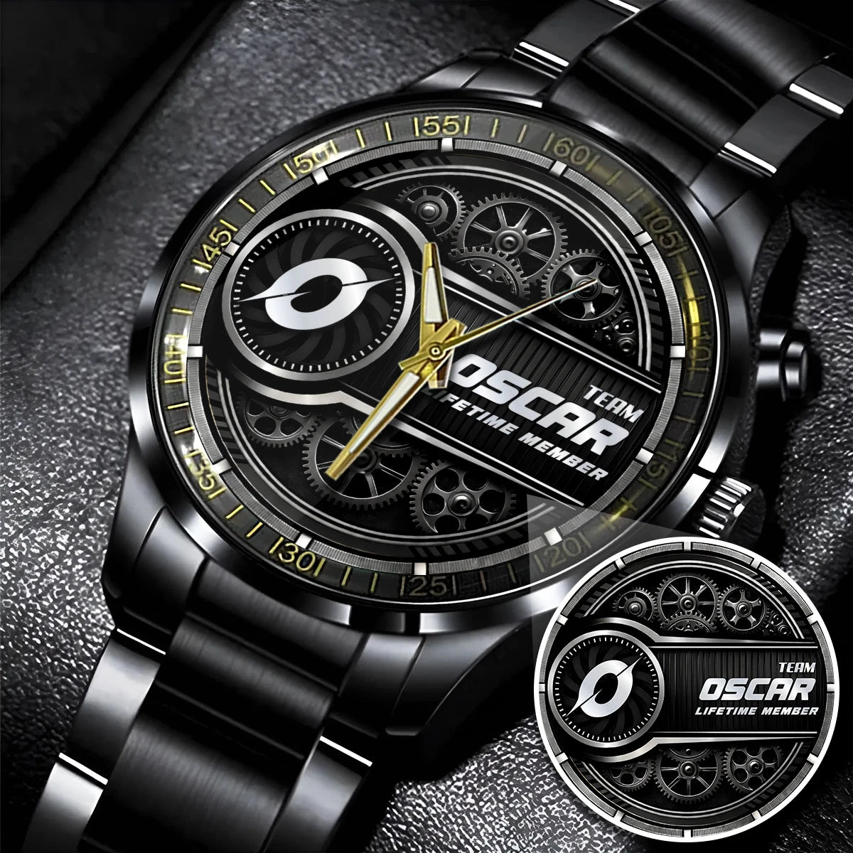 OSCAR 13K1-441 Personalized Watch, Premium Gift for Anniversary