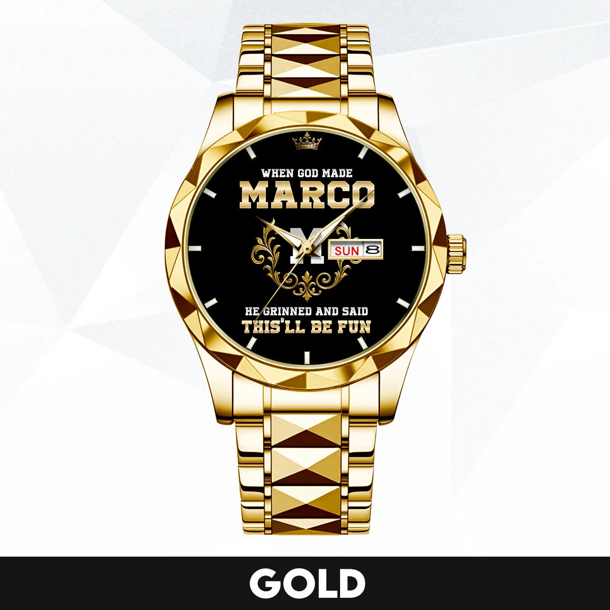 God Made Your Name Royal Watch MARCO M1-W14