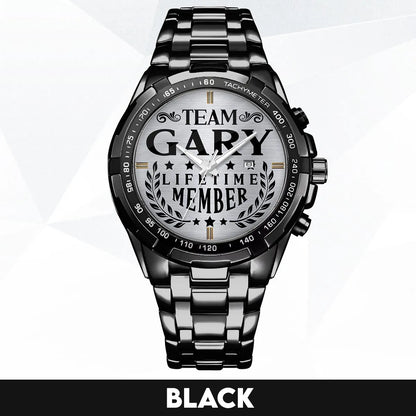 GARY 13K1-437 Alloy-Quatz-Men Watch, Personalized Premium Gift for Anniversary