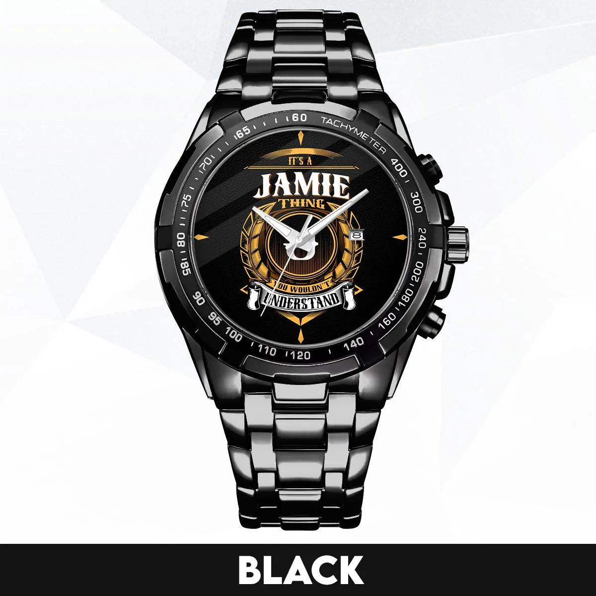 JAMIE 13K1-434 Alloy-Quatz-Men Watch, Personalized Premium Gift for Anniversary