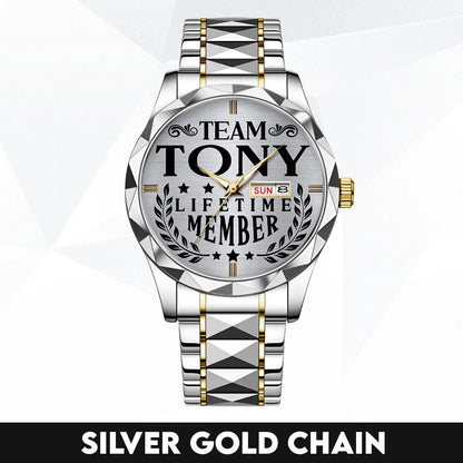 TONY 13K1-437 Luxury Alloy-Men Watch, Personalized Premium Gift for Anniversary