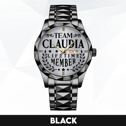 CLAUDIA 13K1-437 Luxury Alloy-Men Watch, Personalized Premium Gift for Anniversary