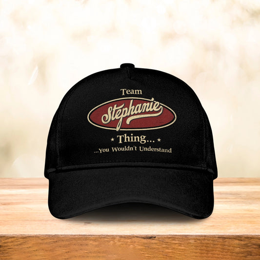 STEPHANIE 13K1-87 Personalized Name Cap Limited Edition