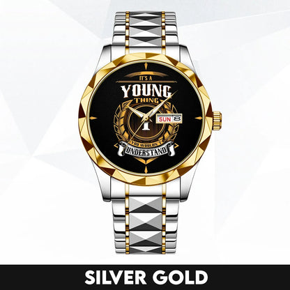 YOUNG 13K1-434 Luxury Alloy-Men Watch, Personalized Premium Gift for Anniversary