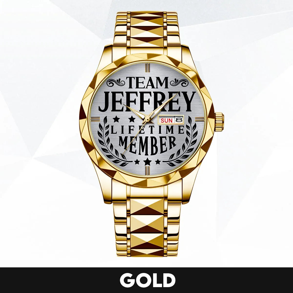 JEFFREY 13K1-437 Luxury Alloy-Men Watch, Personalized Premium Gift for Anniversary