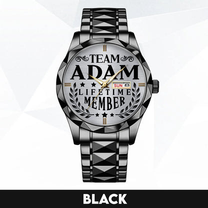 ADAM 13K1-437 Luxury Alloy-Men Watch, Personalized Premium Gift for Anniversary
