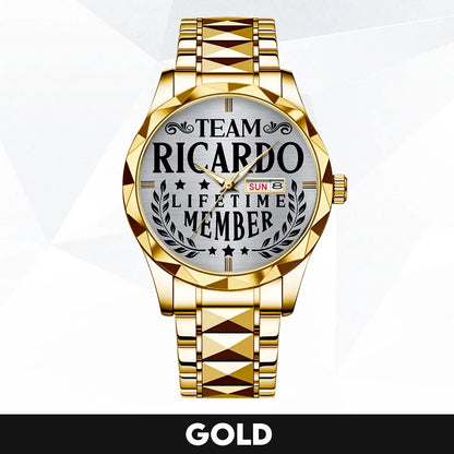 RICARDO 13K1-437 Luxury Alloy-Men Watch, Personalized Premium Gift for Anniversary