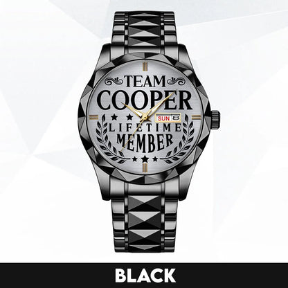 COOPER 13K1-437 Luxury Alloy-Men Watch, Personalized Premium Gift for Anniversary