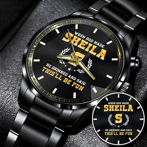 When God Made He Grinned And Said This'll Be Fun Watch SHEILA M1-W7