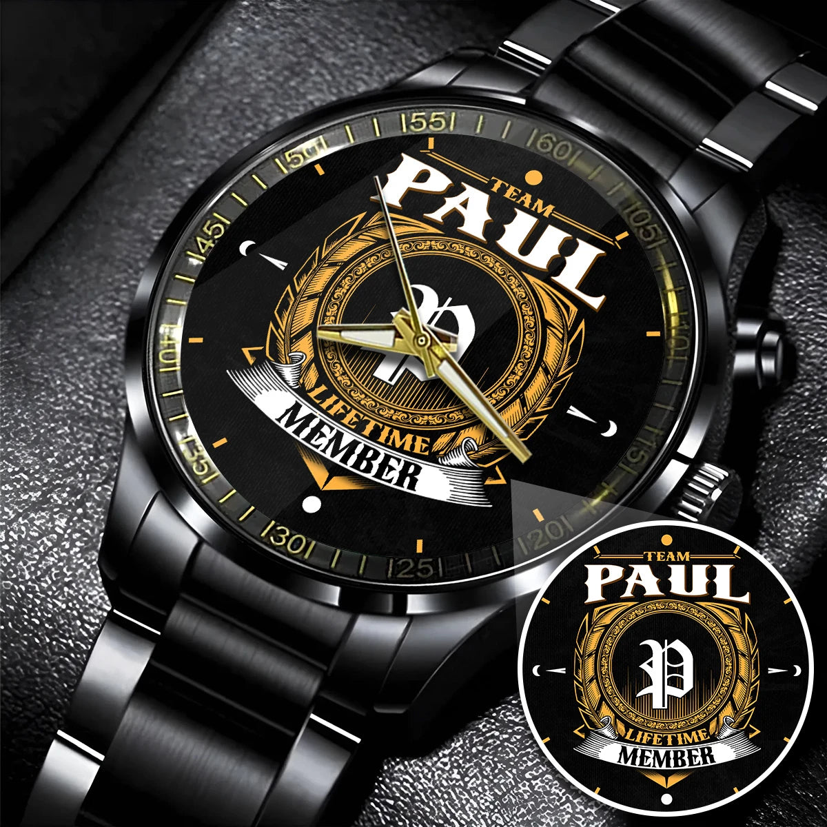 PAUL 13K1-445 Personalized Watch, Premium Gift for Anniversary