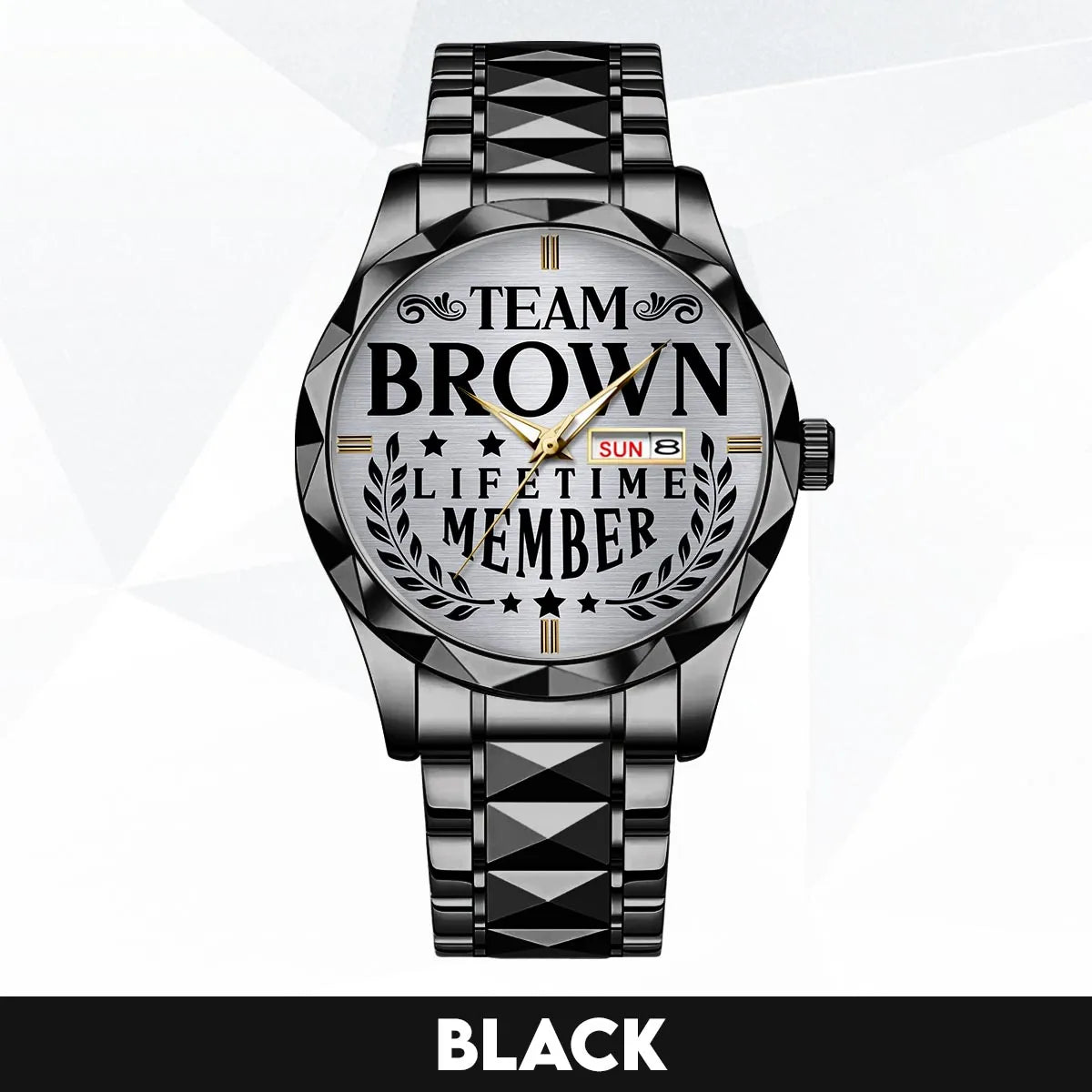 BROWN 13K1-437 Luxury Alloy-Men Watch, Personalized Premium Gift for Anniversary